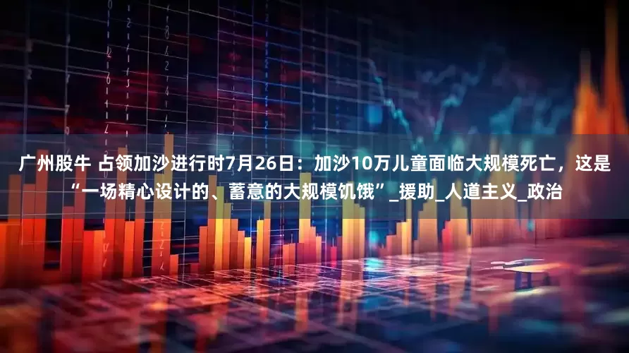 广州股牛 占领加沙进行时7月26日：加沙10万儿童面临大规模死亡，这是“一场精心设计的、蓄意的大规模饥饿”_援助_人道主义_政治